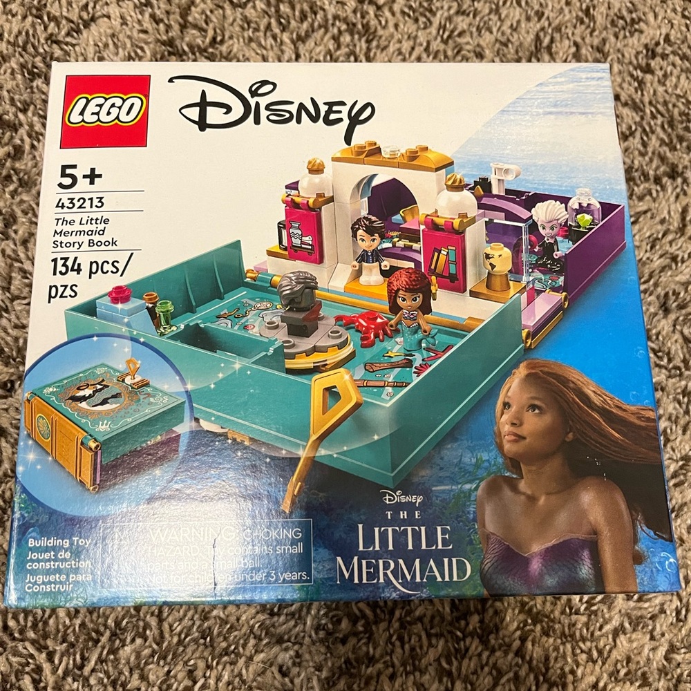 Disney Lego The Little Mermaid story book